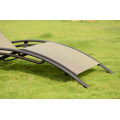 Chaise longue de plage pliante en aluminium